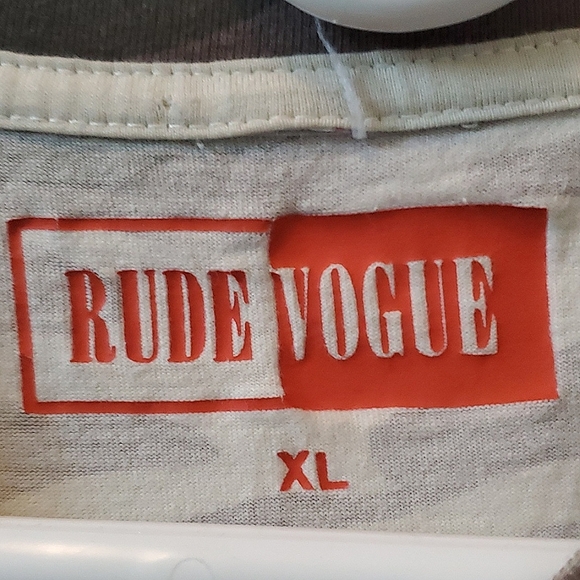 Rude Vogue Camo Tee - Picture 4 of 4